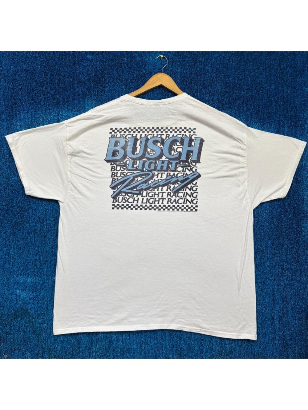 Busch Light “Racing” Graphic T-Shirt Size XXL